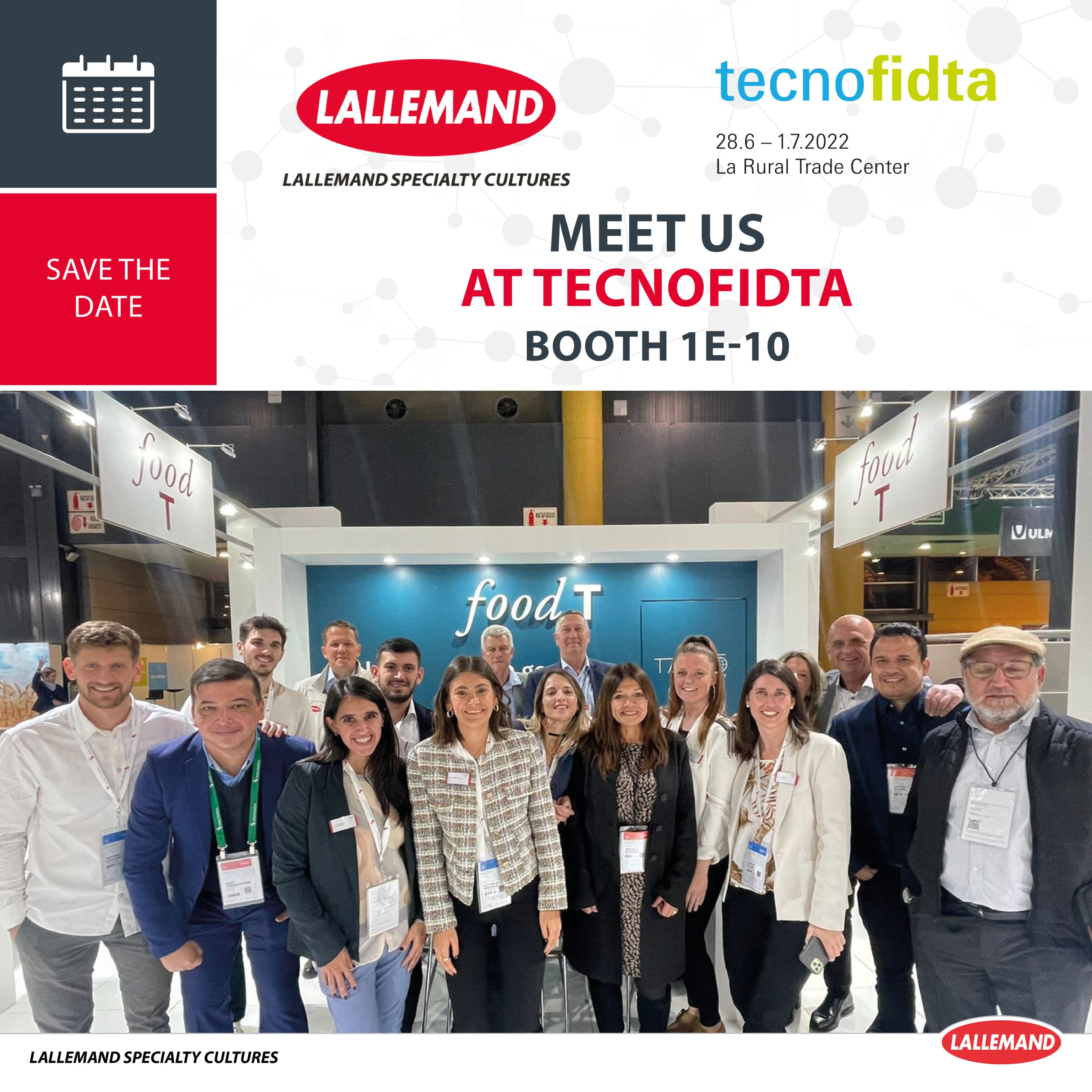 Meet us at Tecno Fidta, in Buenos Aires