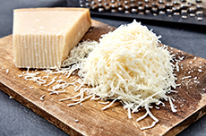 Sliced and grated cheeses