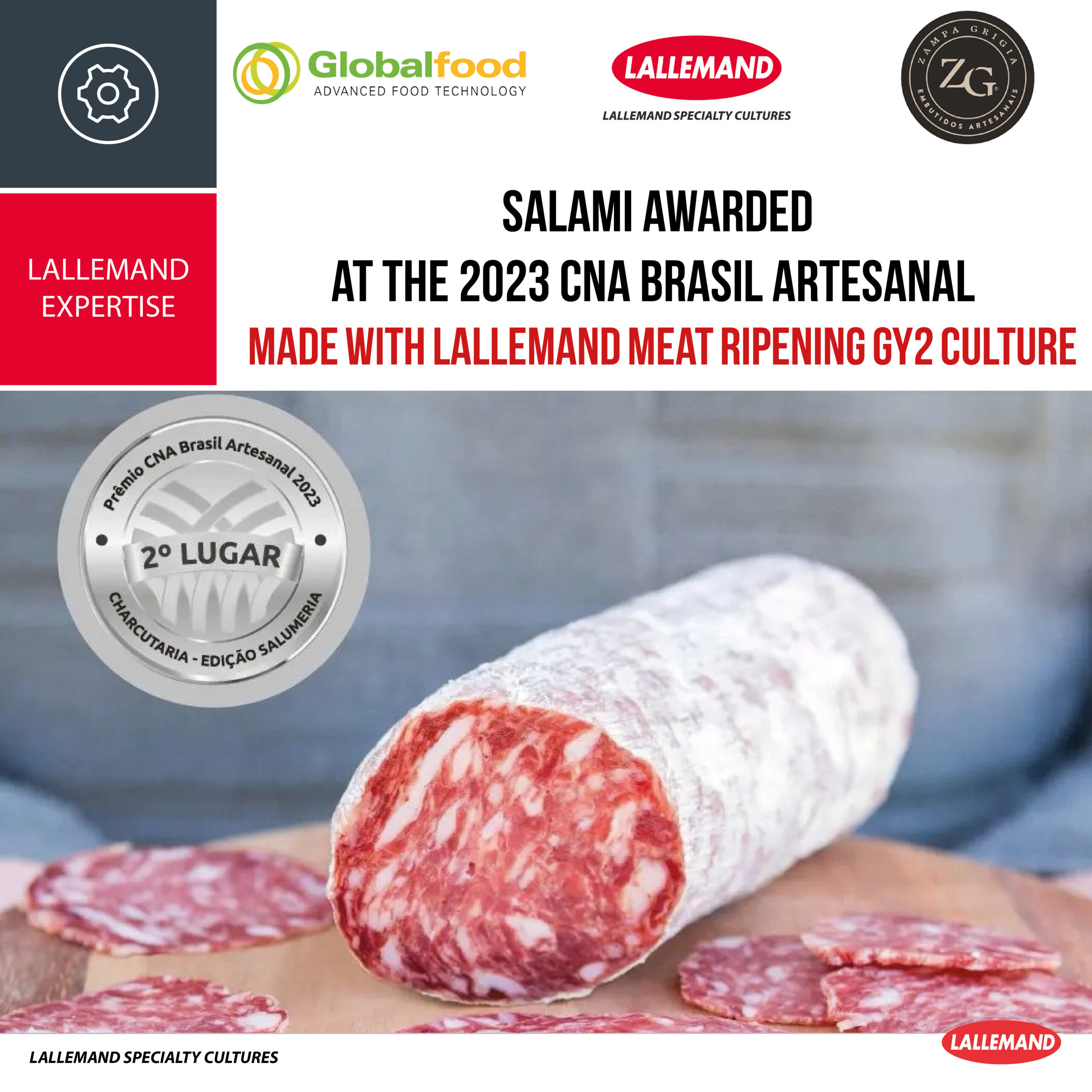 Our meat ripening GY2 culture awarded
