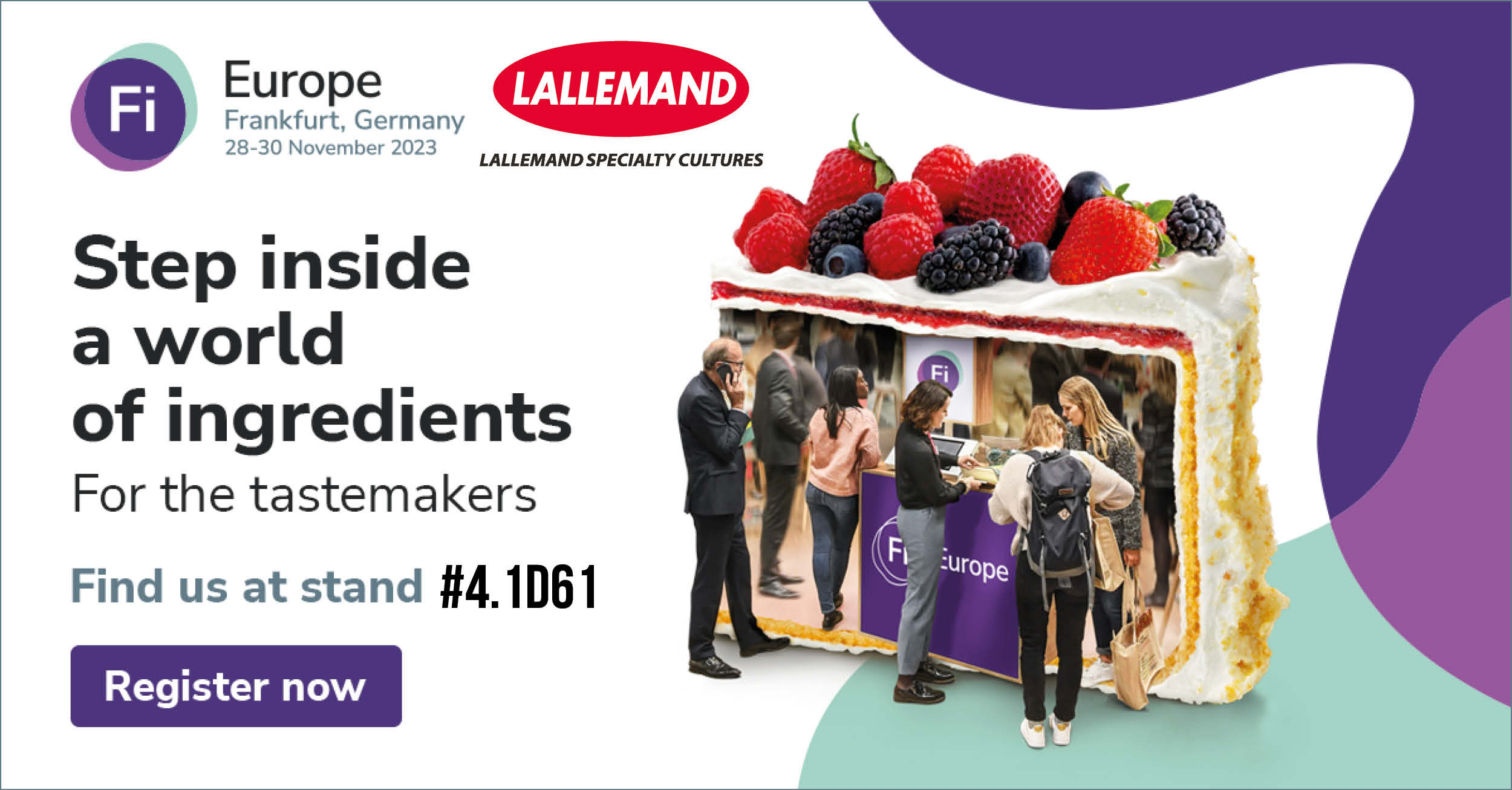 Lallemand Specialty Cultures to showcase three new innovations at Food Ingredients Europe